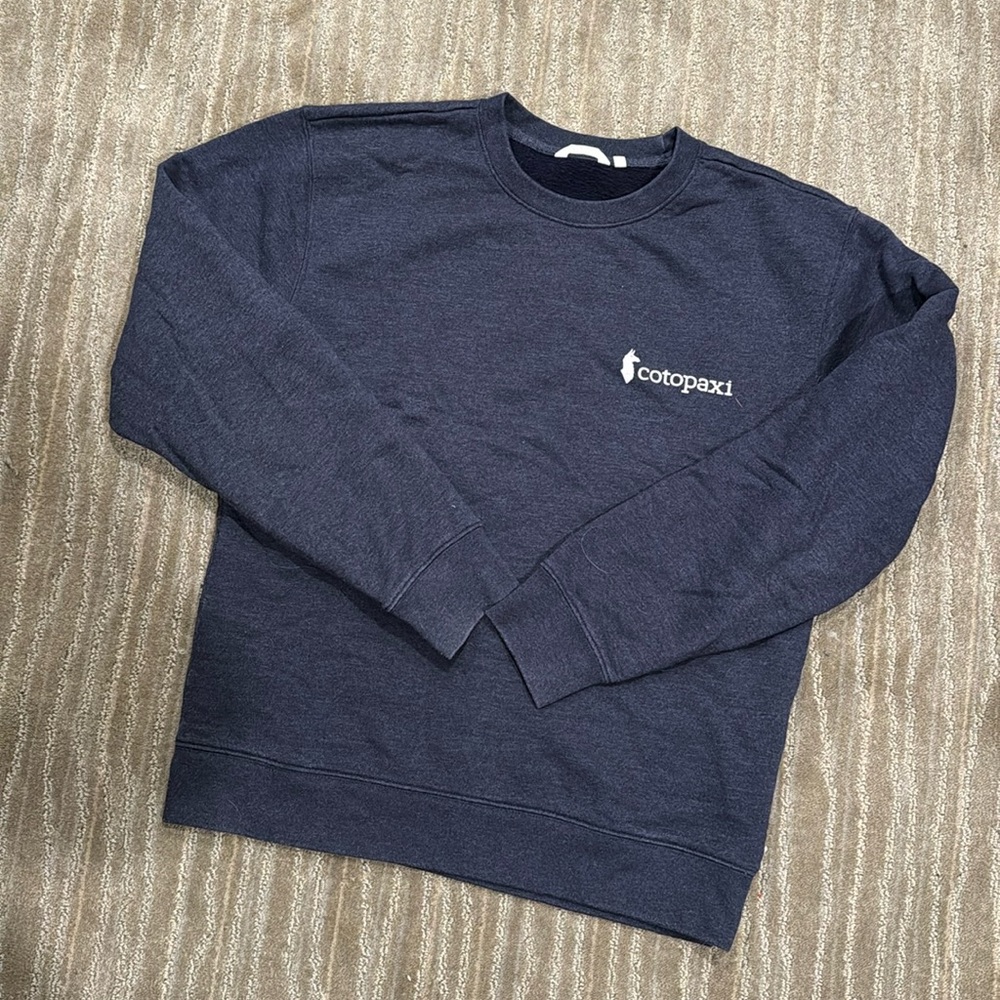 Navy Cotopaxi Sweatshirt